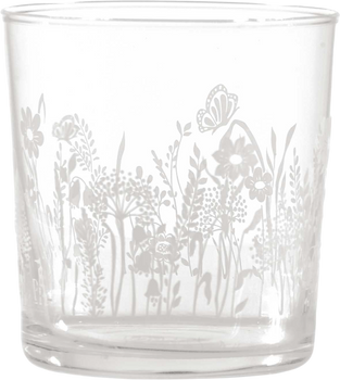 Zestaw szklanek z grubym dnem La Porcellana Bianca Babila Łąka 350 ml Przezroczysty 6 szt (P401000011)