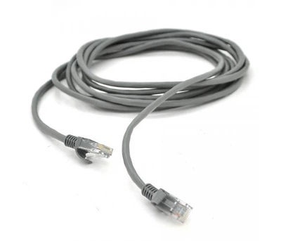 Патч-корд литий RITAR, CCA, UTP, RJ45, Cat.5e, 1m, сірий Q1000
