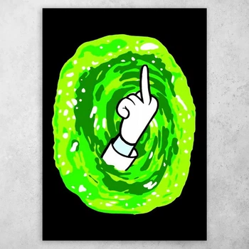 Плакат постер CupKit "Рік та Морті / Rick and Morty" №16 А3 42х29,7 см