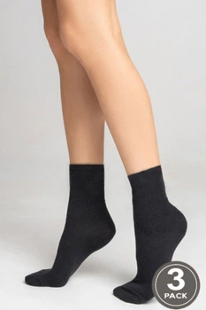 Носочки, 3 штуки Legs 36-40 Черный (96431)