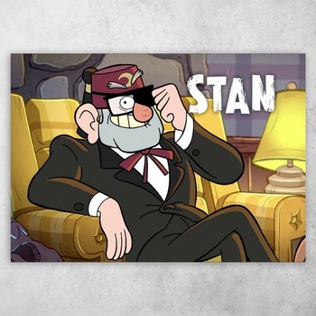 Плакат постер CupKit "Гравити Фоллз / Gravity Falls" №11 А4 21х29,7 см