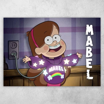 Плакат постер CupKit "Гравити Фоллз / Gravity Falls" №10 А3 42х29,7 см