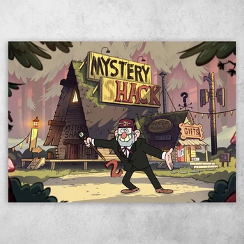 Плакат постер CupKit "Гравити Фоллз / Gravity Falls" №29 А4 21х29,7 см