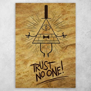 Плакат постер CupKit "Гравити Фоллз / Gravity Falls" №40 А4 21х29,7 см