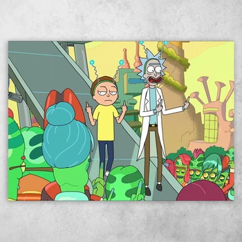 Плакат постер CupKit "Рік та Морті / Rick and Morty" №13 А3 42х29,7 см