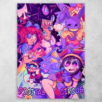 Плакат постер CupKit "Удивительный цифровой цирк / The Amazing Digital Circus" №41 А3 42х29,7 см