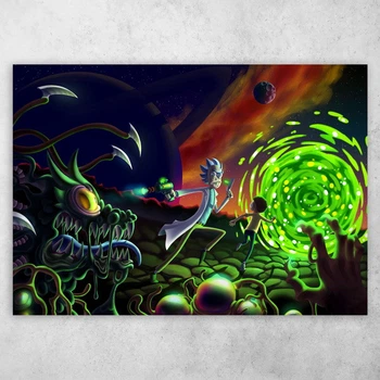 Плакат постер CupKit "Рік та Морті / Rick and Morty" №35 А4 21х29,7 см
