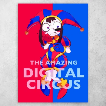 Плакат постер CupKit "Дивовижний цифровий цирк / The Amazing Digital Circus" №30 А4 21х29,7 см