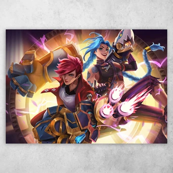 Плакат постер CupKit "Аркейн / Arcane: League of Legends" №24 А3 42х29,7 см