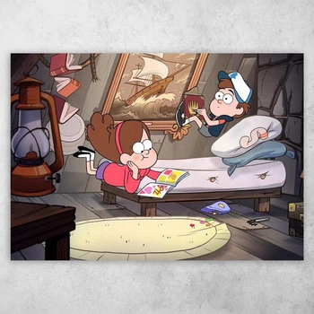 Плакат постер CupKit "Гравити Фоллз / Gravity Falls" №46 А4 21х29,7 см