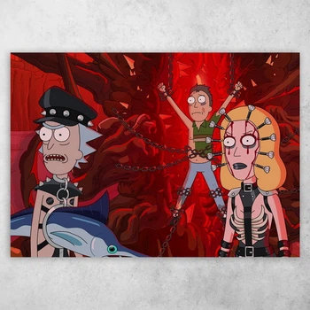 Плакат постер CupKit "Рік та Морті / Rick and Morty" №48 А4 21х29,7 см