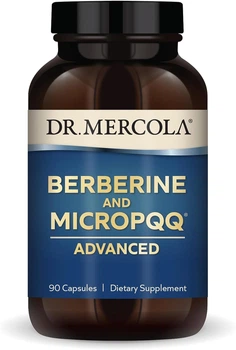 Dr. Mercola Berberine and MicroPQQ Advanced 90 капсул