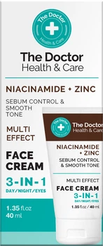 Крем для обличчя The Doctor Health & Care 3 в 1 Niacinamide + Zinc 40 мл (5901845509312)