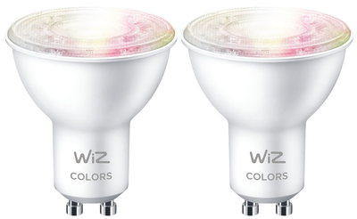 Набір розумних лампочок WIZ Color and Tunable WiFi PAR16 GU10 345 лм 4.7 Вт 2 шт (8719514551039)