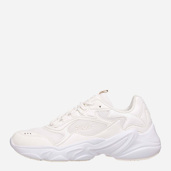 Sneakersy damskie na wysokiej platformie Fila Collene R FFW0360-10004 40 (9US) 25 cm Białe (8719477818620)