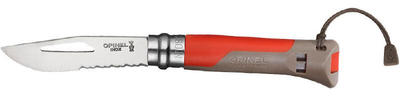 Нож Opinel N°8 Outdoor earth-red (2046584)