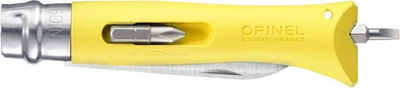 Нож Opinel DIY №9 Inox. Цвет - желтый (2046347)