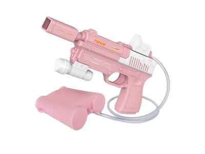 Водяной пистолет Water Gun W-Y10 на аккумуляторе (Розовый)