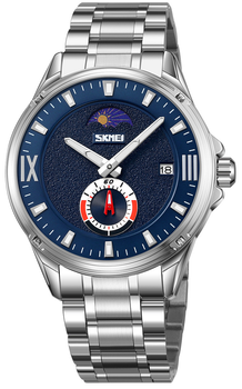 Мужские часы Skmei 9326SIBU Silver-Blue