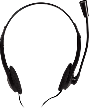 Słuchawki Logilink HS0052 Headset Stereo with microphone 2 x 3.5 mm Black