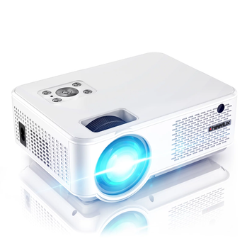 Портативный WIFI Мини LED Проектор 2800 Lumen Full HD 1920*1280 P с Динамиком Cheerlux С9 Белый