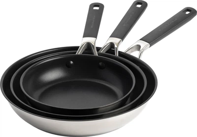 Набор сковородок KitchenAid CSS с керамическим покрытием 20 + 24 + 28 см (CC005708-001)
