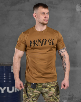 Тактическая потоотводящая футболка oblivion tactical ragnarok кайот 0 M
