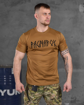 Тактическая потоотводящая футболка oblivion tactical ragnarok кайот 0 S