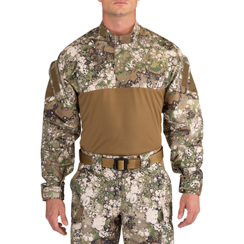Рубашка тактическая под бронежилет 5.11 Tactical GEO7™ Fast-Tac™ TDU® Rapid Shirt M Terrain