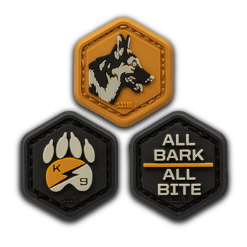 Набір патчів 5.11 Tactical K9 Hex Patch