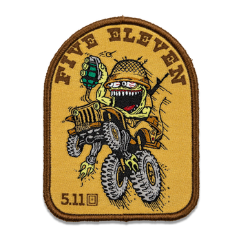 Нашивка 5.11 Tactical WIld WIlly Grenade Patch