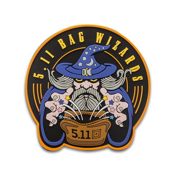 Нашивка 5.11 Tactical Bag Wizards Patch