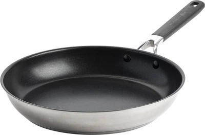 Сковорода KitchenAid CSS з керамічним покриттям 28 см (4895156697886)