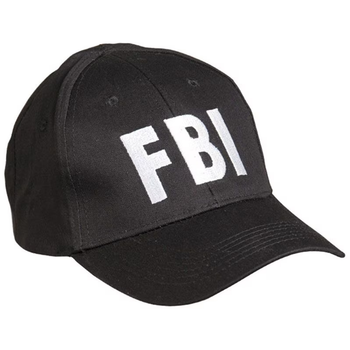 Бейсболка FBI Black