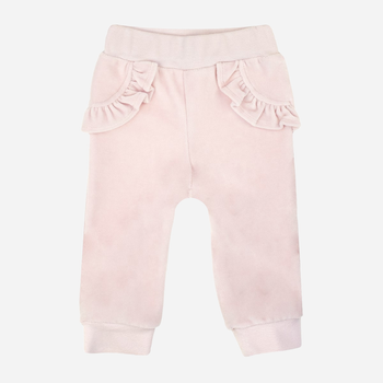 Дитячі вельветові штани для дівчинки Nicol 204277 68 см Світло-рожеві (5905601023470)