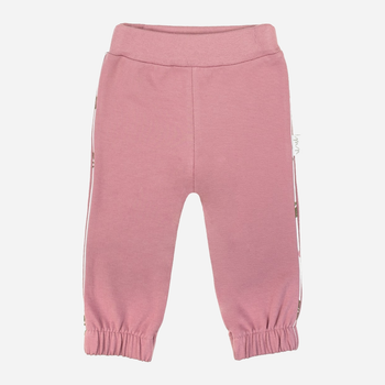 Spodnie dresowe dziecięce dla dziewczynki Nicol 204279 98 cm Różowe (5905601023760)