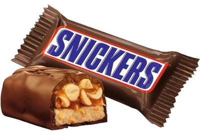 Цукерки Snickers Minis в обгортці 1 кг