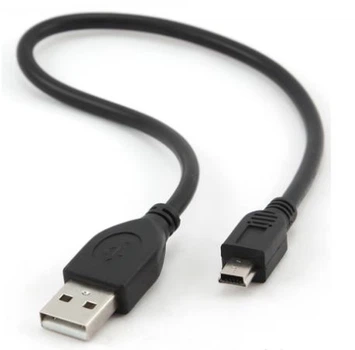 Кабель USB 2.0 - miniUSB USB AM/mini USB 5 pin 1 m Черный