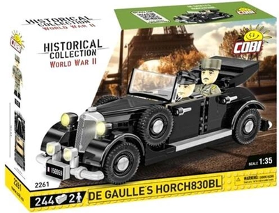 Klocki konstrukcyjne Cobi Historical Collection WWII De Gaulles 244 elementów (5902251022617)