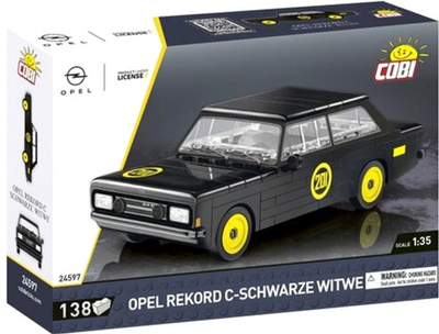 Klocki konstrukcyjne Cobi Opel Rekord C-Schwarze Witwe 138 elementów (5902251245979)