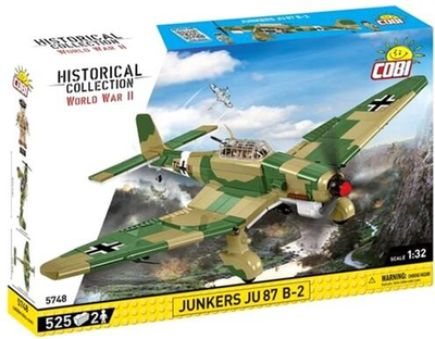 Конструктор Cobi Historical Collection WWII Пікуючий бомбардувальник Junkers 525 елементів (5902251057480)