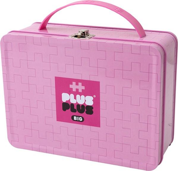 Конструктор Plus Plus Металева рожева валіза 70 елементів (5710409200813)