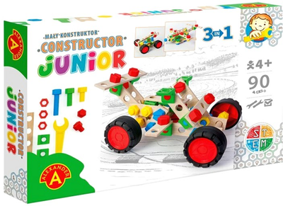 Mały konstruktor Alexander Junior 3w1 Buggy 90 elementów (5906018028232)