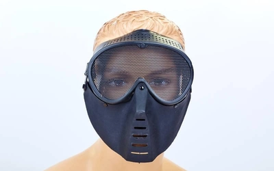 Маска захисна для пейнтболу Zelart Mask 5550 чорний