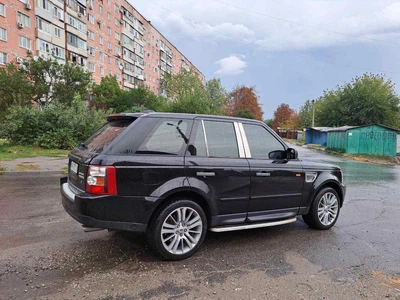 Нержавеющий молдинг для дверных стоек Range Rover Sport 2005-2013