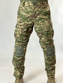 Військові штани Tactic Хіжак Ріп-стоп, (тактичні штани з наколінниками) піксель 54