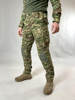 Військові брюки Tactic Хижак Ріп-стоп, (тактичні штани з наколінниками) піксель 54