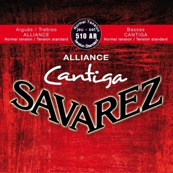Струны для классической гитары Savarez Alliance Cantiga 510AR Normal Tension