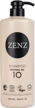 Шампунь для зволоження волосся Zenz Organic Menthol 1000 мл (5715012000713)