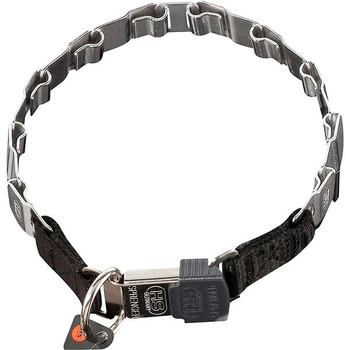 Sprenger neck-tech fun строгий ошейник для собак, пластинчатый, с замком ClicLock, нержавеющая сталь (50051_010_55)